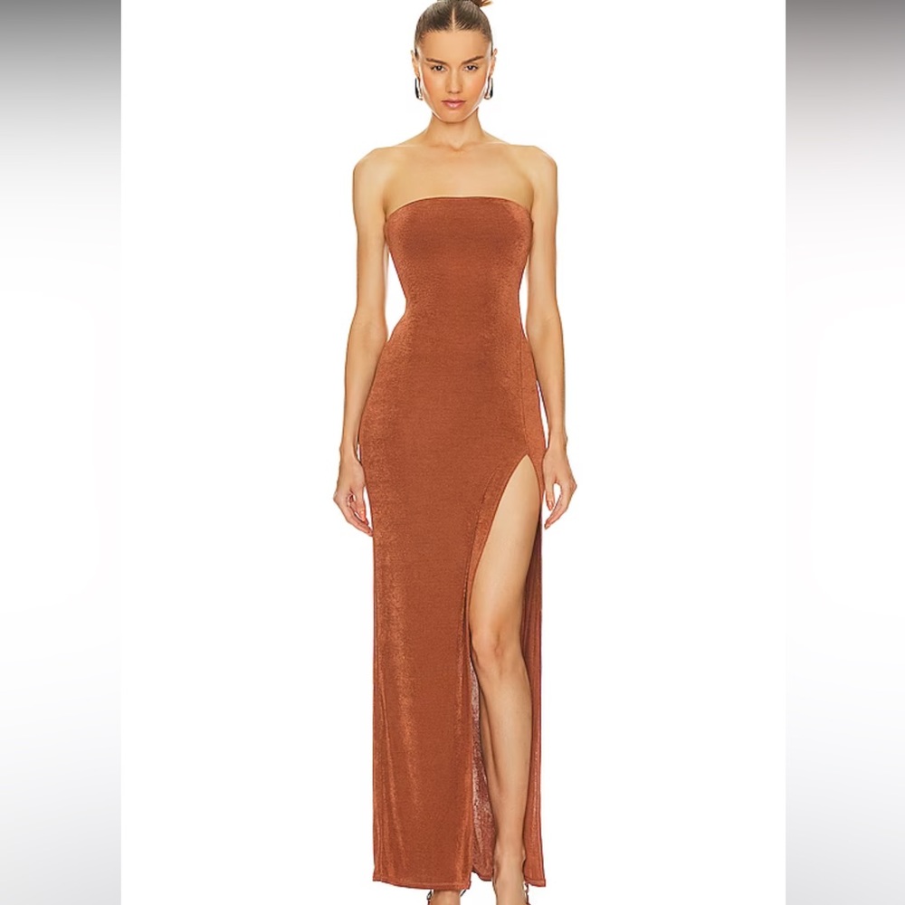 NWT- Camila Coehlo Gracia Maxi Dress Revolve Strapless